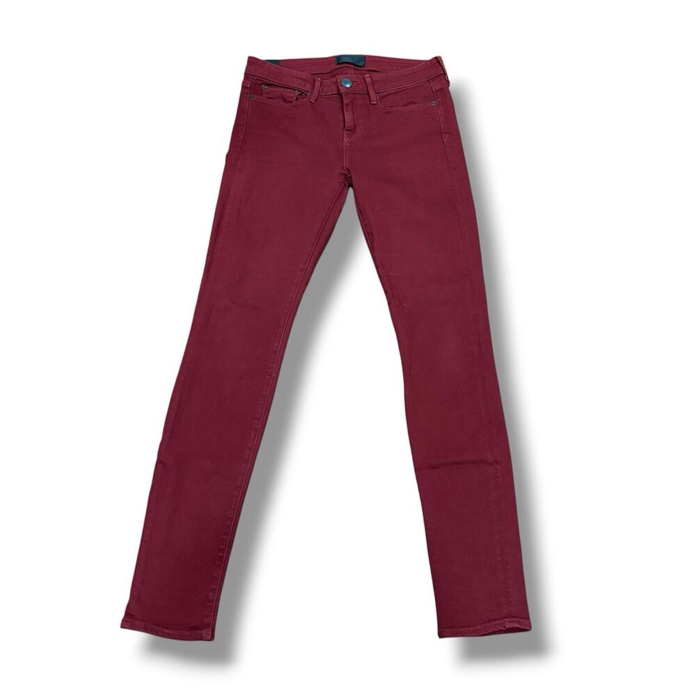 Vince Women’s Ruby Red Straight Leg Jeans Size 28